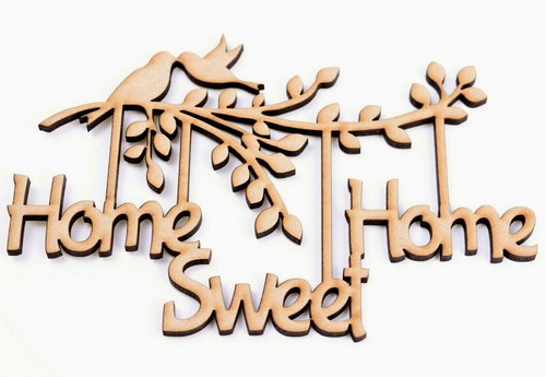 Wooden home sweet - wooden,