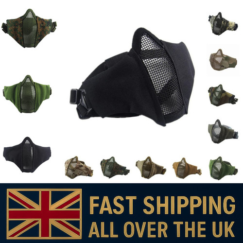 Tactical airsoft mask - mask, metal