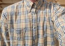 90s Burberry mens shirt - medium