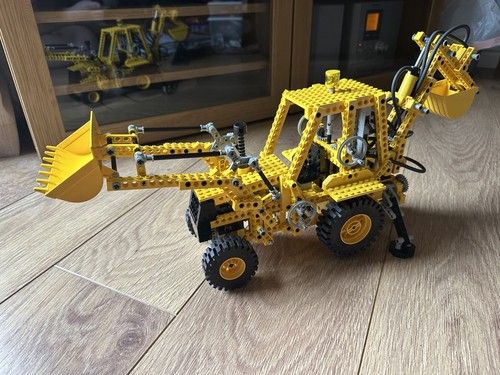 Lego technic backhoe - technic:, grader