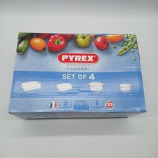 Pyrex Set Of 4 2x Roasters &