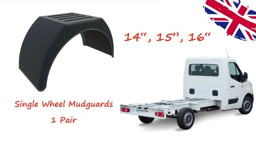Single wheel mudguards 16 - mudguards, 16"