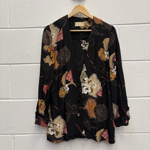 Mandy marsh floral blouse - mandy,