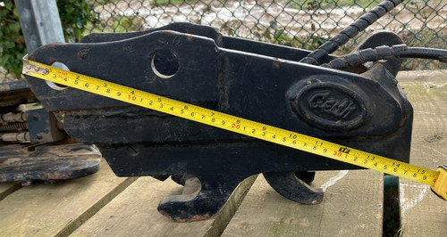 Hydraulic quick hitch 25mm - hydraulic,