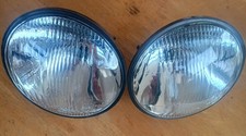 Alfa Romeo Alfasud Ti NOS Inner Main Headlights Headlamps S1 S2 early S3 pair
