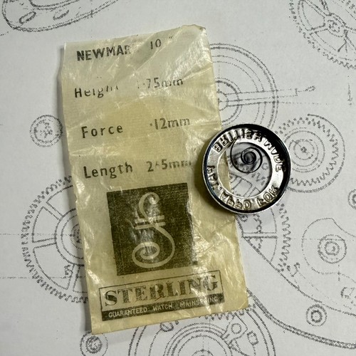 Sterling watch mainspring - watch, –