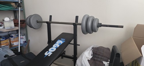 York fitness weight bench with - york,