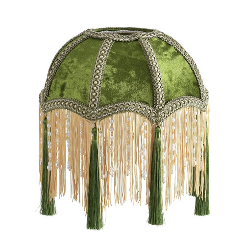 Lampshade with tassels
