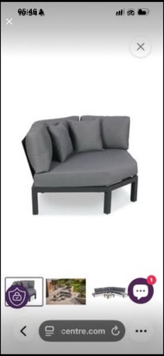 Kettler small corner sofa elba - small,