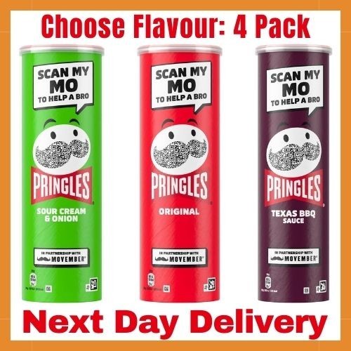 Pringles crisps 185g pack of - crisps, 185g,