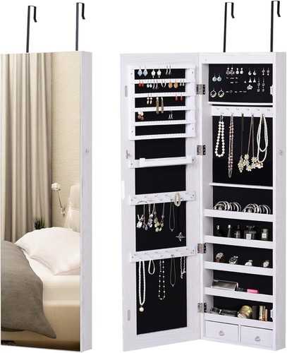 Over the door hanging mirrored - the,