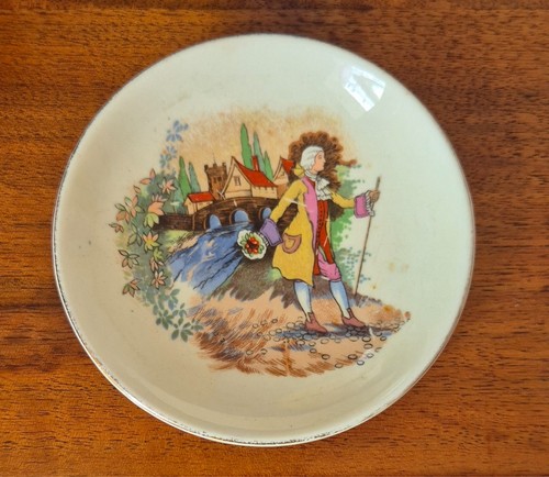 Crown ducal pin dish art - pin,