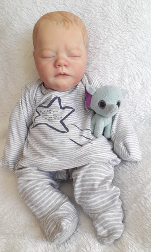 Cuddle baby reborn doll with - reborn,