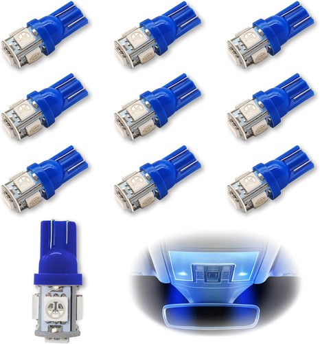 10pcs 194 led light bulb - bulb, 6000k
