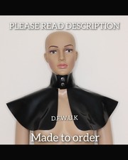 Latex Rubber Short Cape fetish