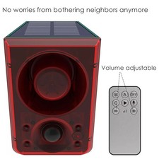 Solar Motion Sensor Alarm