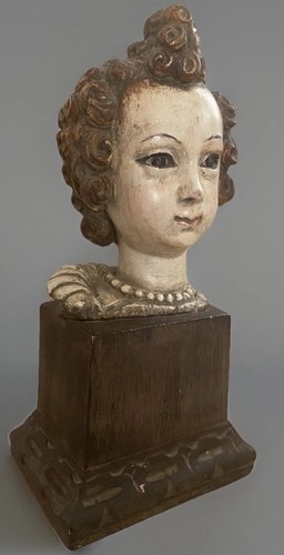 Vintage bust baroque child - bust,