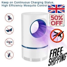 Electric USB Insect Mosquito Killer Bug Zappers Fly-Pest Catcher Trap LED Lamps