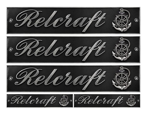 Relcraft vintage boat stickers - vintage,