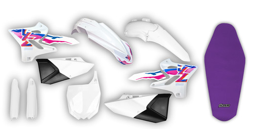 Plastics graphics seat - +, +