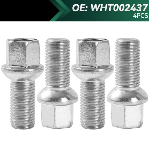 Silver wheel bolts lug - silver,