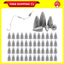Fishing weights sinkers - weights, 50pcs
