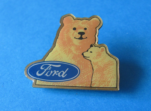 Vintage ford bears - ford, lapel