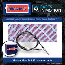 Handbrake Cable fits AUDI 80 S2 B4 2.2 Rear 93 to 95 ABY Hand Brake Parking B&B