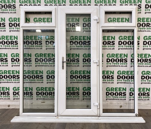 Back door with sidelights - back,