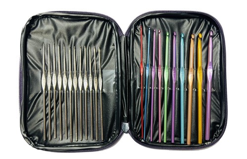 22pcs aluminium crochet - 22pcs,