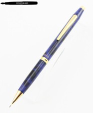 Rare Rotring Side Knock Pencil (0.5 mm) in Blue-Marble with Box, No. R 501 601