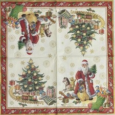 4 paper napkins Father