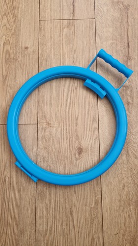 Blue litter picking - , handy