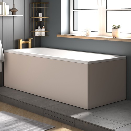 1700mm cashmere front bath - cashmere,
