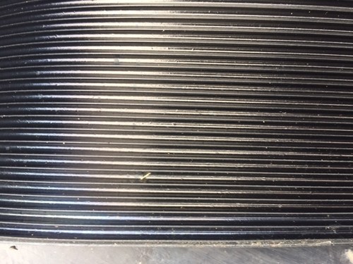 Ribbed rubber matting x - matting, 2m