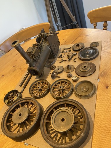 Traction engine live steam - traction,