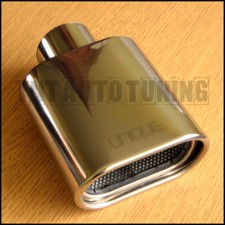 Chrome Stainless Steel Exhaust