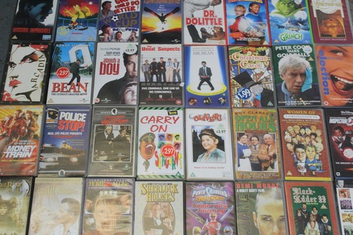 Job lot bundle of vhs - x,