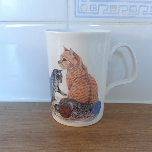 Fine bone china - fine, cats