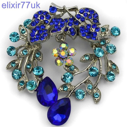 New large silver flower - 2.4",