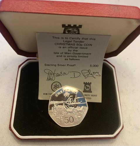 1980 isle man silver proof - 1980,