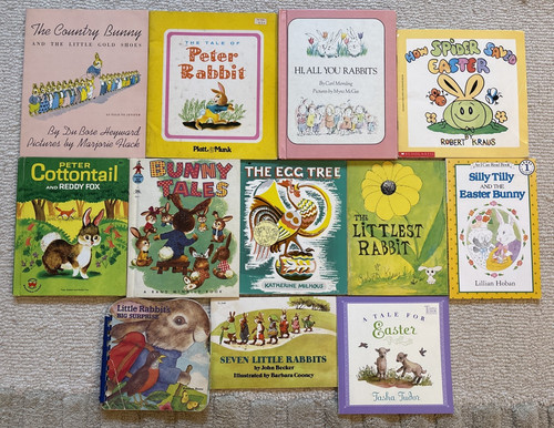 Lot vintage titles easter - 12,