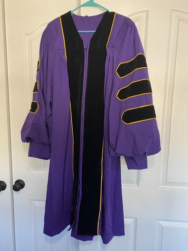 Premium doctoral tam gown - doctoral,