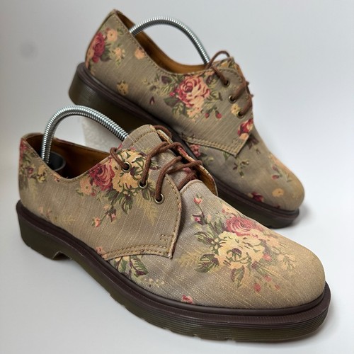 Martens 1461 floral - dr., canvas