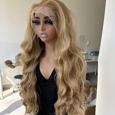 Synthetic Hair Glue Less Lace