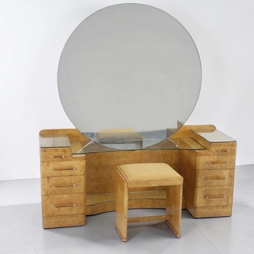 Art deco bird eye - eye, maple