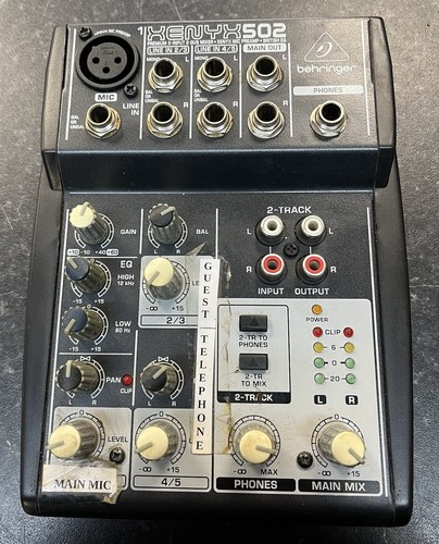 Behringer xenyx 502 - behringer,