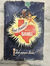 LONE STAR BREWING CO. ADVERTISING BOOK WITh HIDDEN TOY GUN iNSIDE