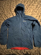 Berghaus Extrem Reverse Pertex Microlight Hooded Jacket Size Small