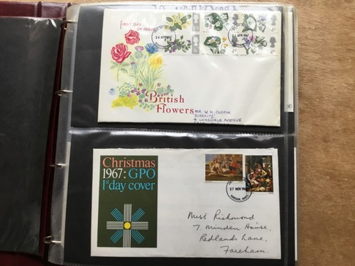 Fdc in album - in,